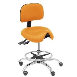 Piqueras y Crespo Taburete Zarza similpiel naranja - orange multi-matériau T19ASSP308CRRP_0
