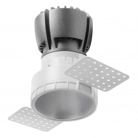 Plafonnier trimless NOK2T LED COB 12.80W 4000K blanc - Indeluz - IP20 - Aluminium_0