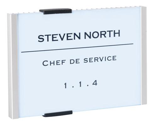 PLAQUE MURALE 11 X 15,5 CM INFO SIGN DURABLE