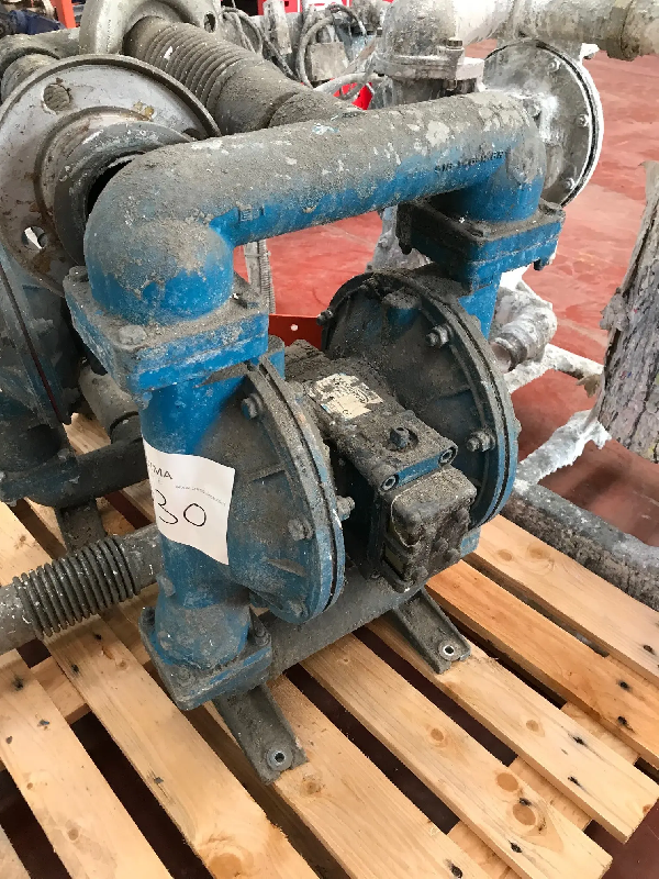 Pompe pneumatique à double membrane aodd sandpiper s20 b1a1tabs000 d'occasion avec filtre gaf inox 15 litres - référence                        :                         c7030_0