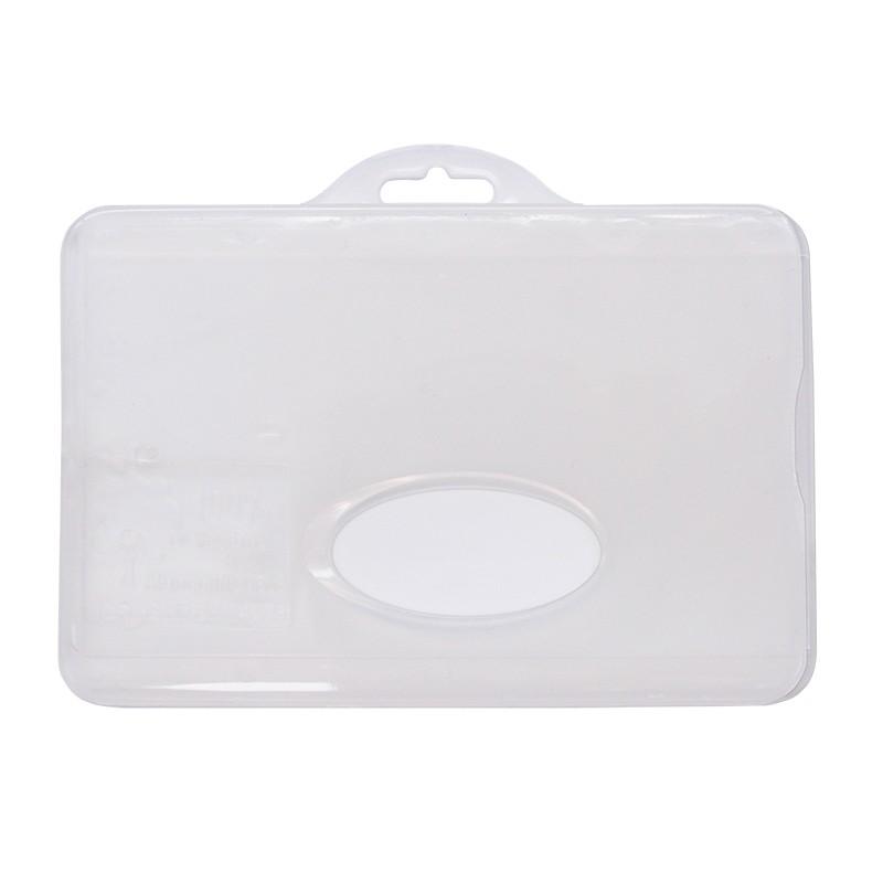 Porte badge 1 carte  horizontal biodégradable 100% origine végétale_0