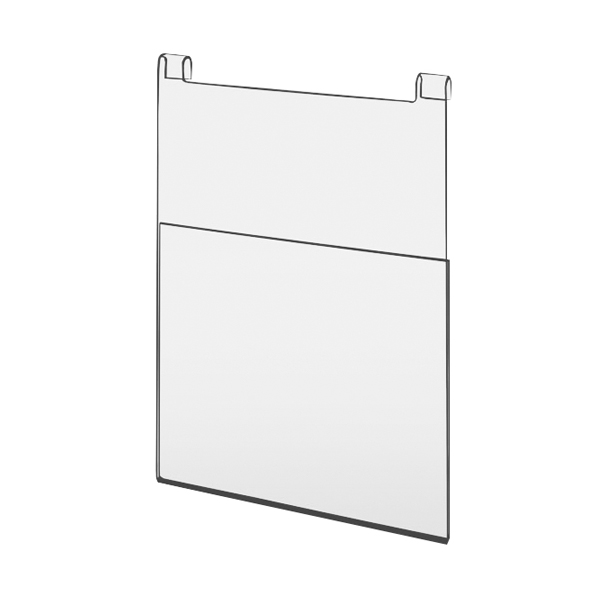 PORTE-VISUELS POUR GRILLES VERTICAL A1