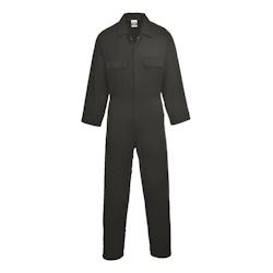 Portwest - Combinaison de travail en coton EURO WORK Noir Taille M - M noir textile 5036108245727_0