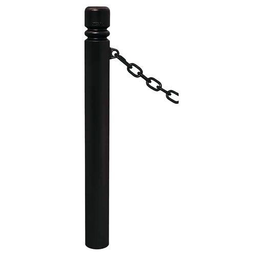 POTELET PROVINCE Ø114 MM CHAINES 1 ANNEAU CITY NOIR 9005 - PROCITY