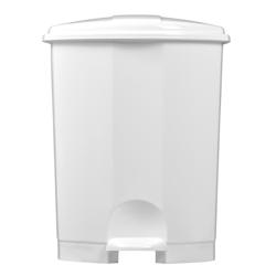 Rossignol - Poubelle à pédale 18L PRIMA - blanc plastique polypropylène 91153_0