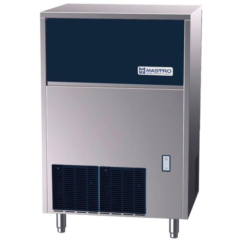 Producteur de glaçons, refroidissement à air, 95 kg/24 h - cubes carrés 735x603x1117 mm - VIRTUS - 0615402930062_0