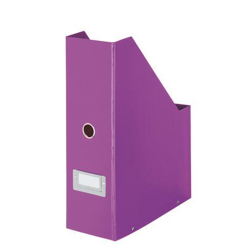 RANGE-REVUES LEITZ CLICK & STORE WOW VIOLET DOS 10,3 CM