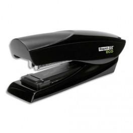 RAPID AGRAFEUSE SOCLE NOIRE, AGRAFAGE SUPER PLAT, AGRAFES 26/6 & 24/6. 80% PLASTIQUE RECYCLÉ 24812701