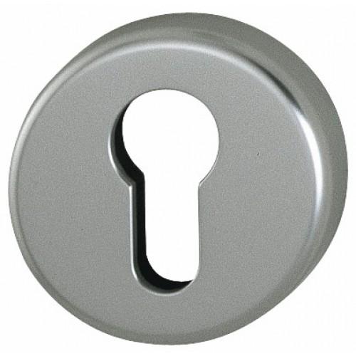 ROSACES CLÉ I POUR CYLINDRE - GAMME HOPPE - ALU ASPECT INOX HOPPE
