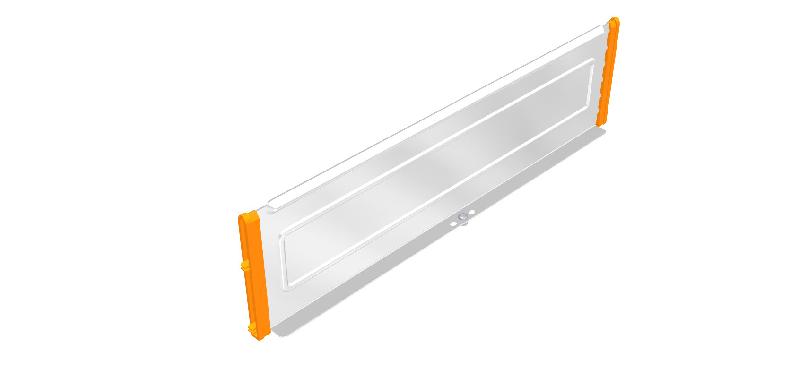 Sépara. Alu tiroir drawer s5 p.360*h.96 - uacs077_0