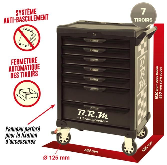 SERVANTE KSTOOLS ONE BY ONE - EDITION LIMITÉE BRM 350 OUTILS - 823.7350