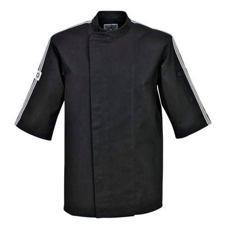 VESTE DE CUISINE MANCHES 3/4 NOIR SPORT T.XL