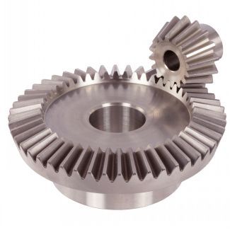 A1-230 - Engrenage conique en inox - Michaud Chailly - Module 1,0 à 4,0 - Denture droite fraisée_0