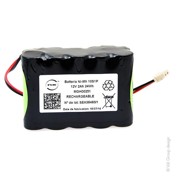BATTERIE NIMH 10X AA 10S1P ST2 12V 2AH MOLEX_0