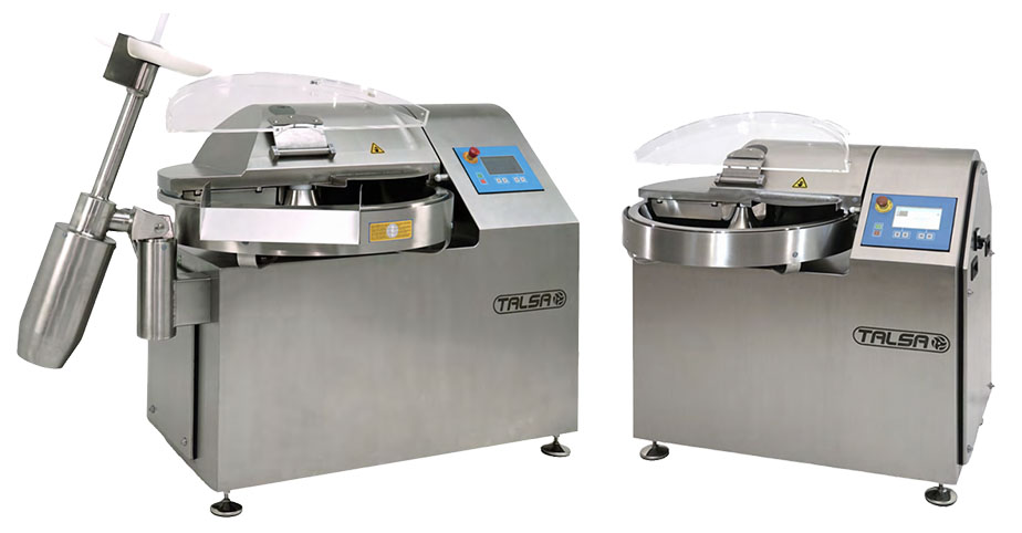Cutter industriel K50neo - Tête démontable 6 couteaux - Écran tactile 7'' - Vitesse variable 1.000 à 4.000 tpm_0