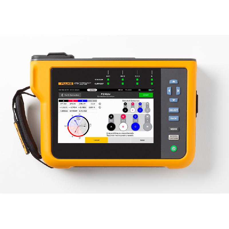 FLUKE-1773/BASIC | Analyseur de qualité du réseau électrique triphasé_0