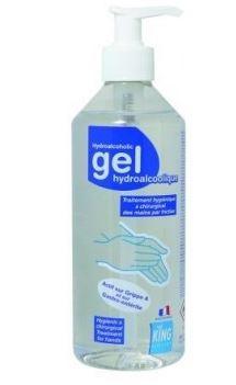 Gel hydroalcoolique - flacon pompe 400ml - 1202035_0