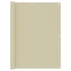 HELLOSHOP26 - Écran de balcon brise pare vue protection confidentialité 120 x 300 cm tissu oxford crème 02_0010132 - 3000544882725_0