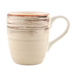 Irabia 6 Tasses 10 cm Spiral Crema - beige céramique 84255589152318_0