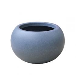 Jardinière ronde en polyéthylène granit Swing 63 x 40 cm Roto - gris RT-6695_G_0