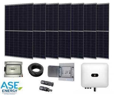 Kit solaire autoconsommation 2400W - Onduleur central Huawei - Panneaux TRINASOLAR 340W monocristallins_0