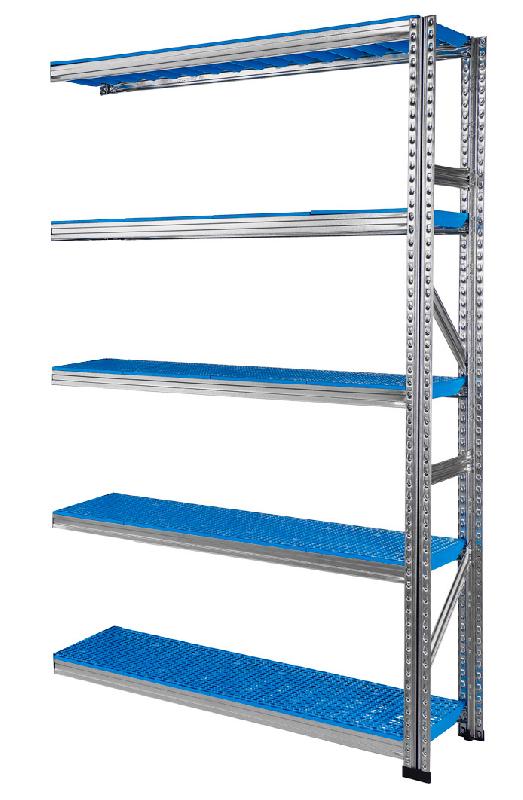 Rayonnage galvaplast bleu l.900 x p.600 mm suivant_0