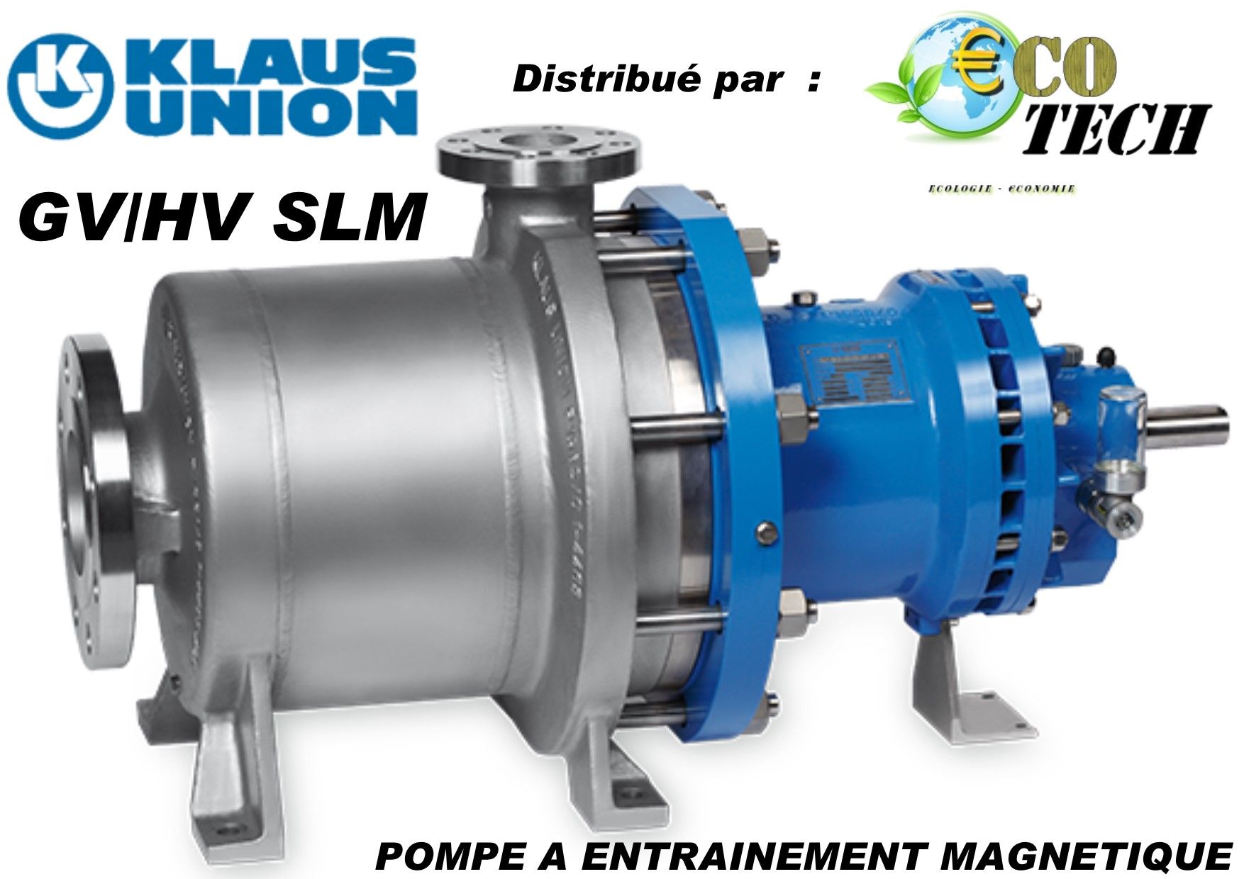 Pompe slm gv-hv klaus union à entrainement magnétique en normandie le havre_0