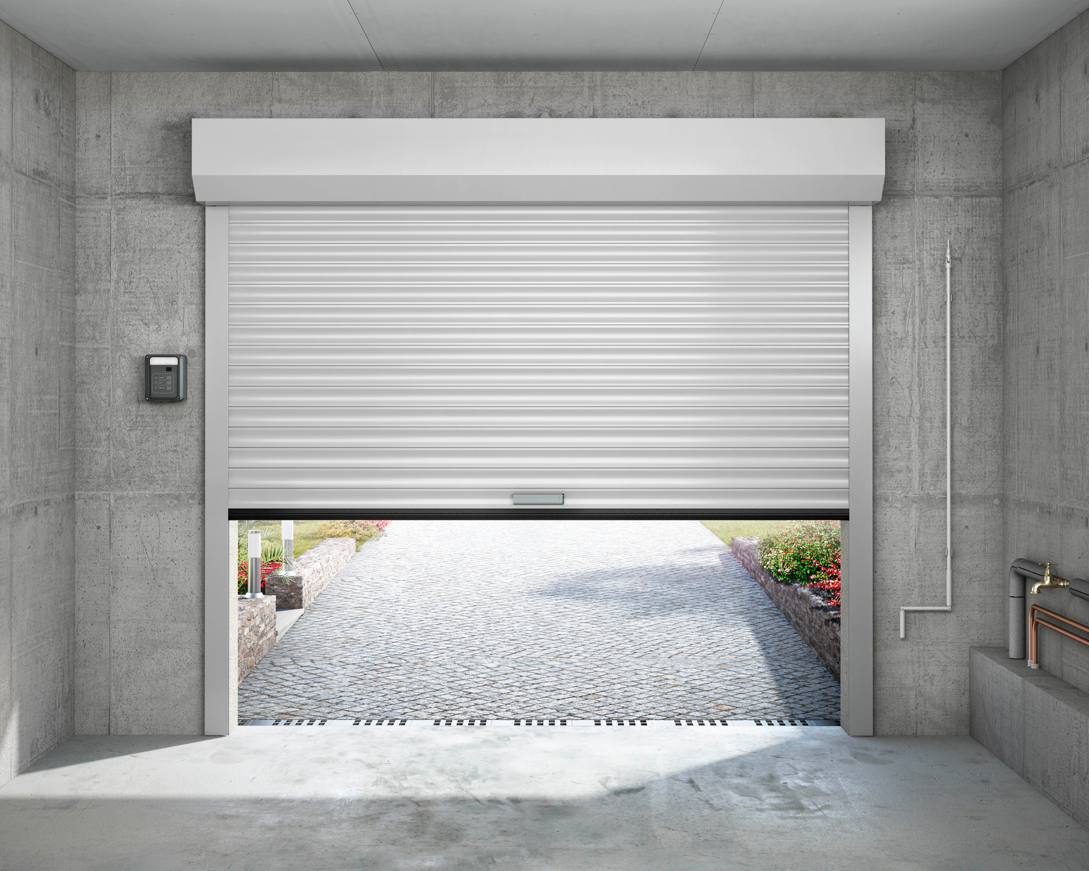 Porte de garage enroulable motorisée - Accéléromètre - ZUNI R compatible_0