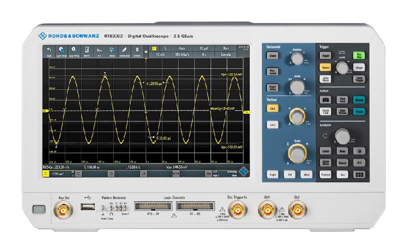 RTB2K-202 | Oscilloscope numérique 2 voies RTB 2002 avec option 200 MHz_0