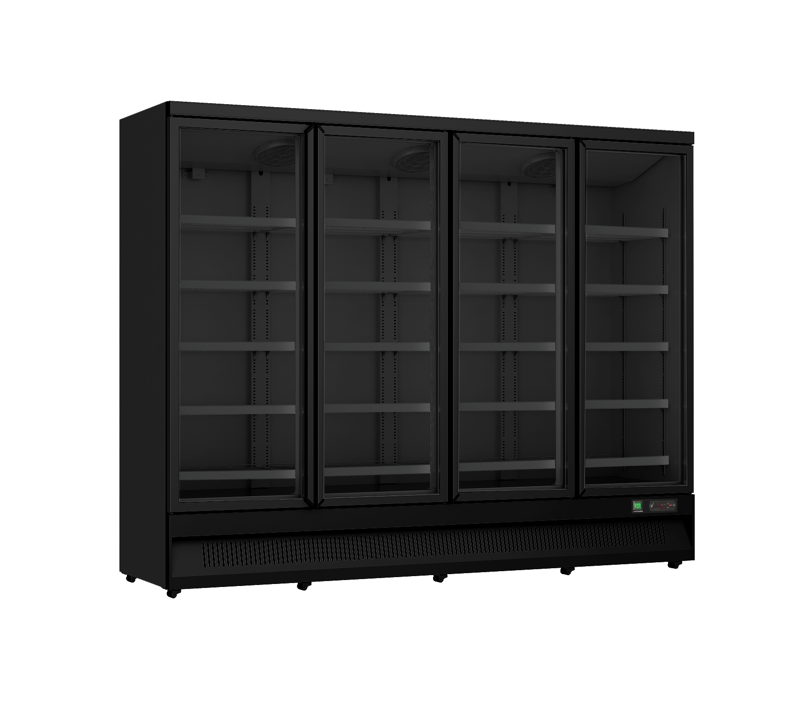 Vitrine murale avec groupe intégré idéale pour les commerces alimentaires et les établissements de restauration - CAMELIA_0