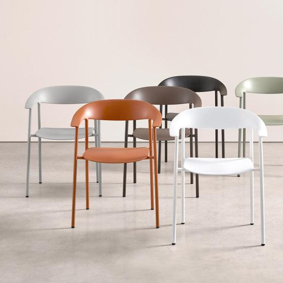 Fauteuil ARUM - Architonic 20153144 - Design Archirivolto - Assise tapissée, structure en acier_0