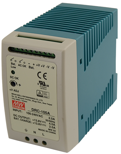 Alimentation-chargeur 12VDC 7A (permettant l'alimentation de gâches et/ou ventouses 12V) A12V-7A - REF: 350.1800_0