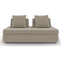 ALTEREGO DIVANI Canapé lit tissu Stone canapé convertible 140 cm Beige_0