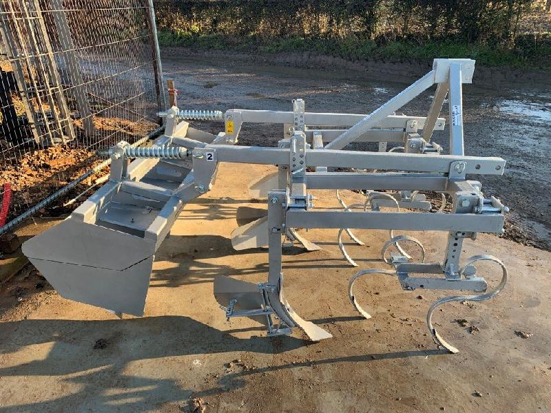 Butteuse agricole NC 2 rangs à 75cm BM - modèle 2022 - État neuf défraîchi - équipements réglables_0