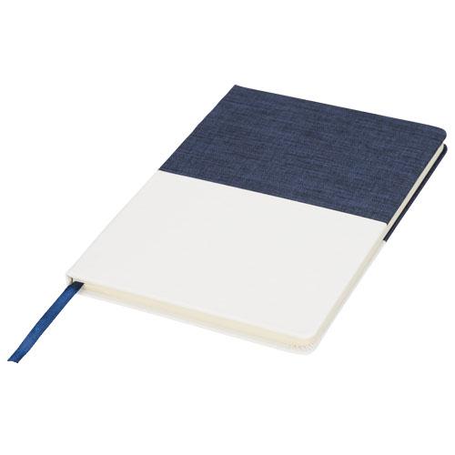 Carnet A5 en toile Two-tone - 10723601 - 80 feuilles lignées - PVC et toile_0