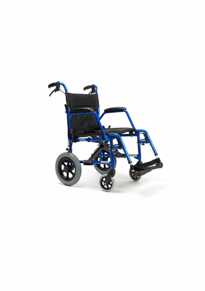 Fauteuil roulant de transfert ultra léger pliant et compact pour pmr - bobby_0