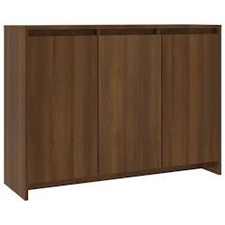 Helloshop26 - Buffet bahut commode armoire meuble de rangement organisateur cuisine salle de séjour salon 102 x 33 x 75 cm bois 02_0031163 - 30002100_0