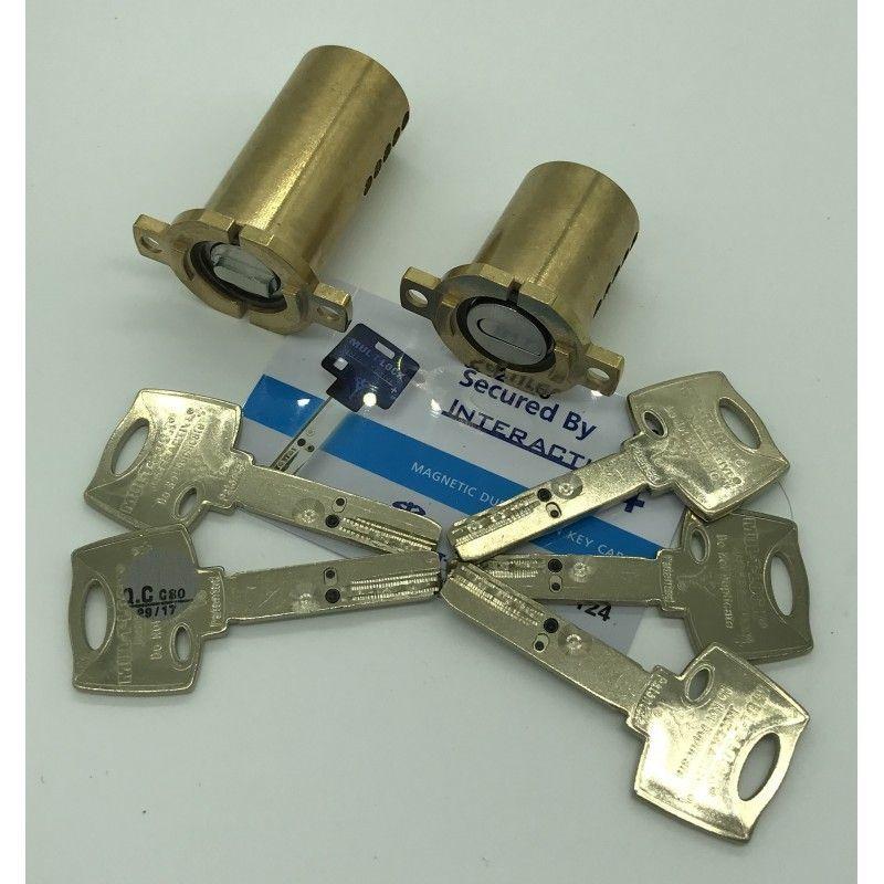 Jeu de cylindres Interactive adaptable FICHET 787 et 484 CHEBA