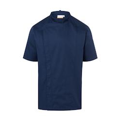 KARLOWSKY Veste de cuisine homme, manches courtes, marine , 48 - 48 bleu 4040857029034_0