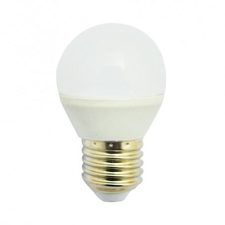 Led 6 watt g45 bulb e27 6000°k ceramic depoli blister 100-250v_0