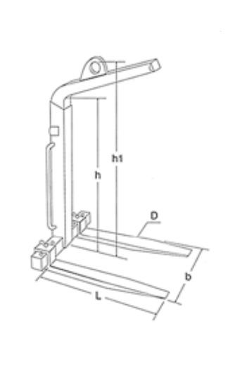 Lève-palette automatique RPHA - Lortel - capacité 1000 à 5000 kg - réglable et personnalisable_1