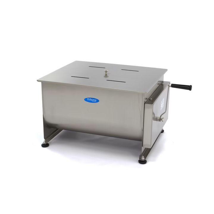 Mélangeur à viande manuel  ECO 60 L - 55 kg -  cuve fixe - axe double_0