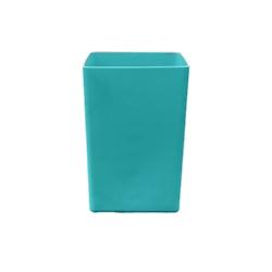 PLAST'UP ROTOMOULAGE Pot de fleur carré suerte 109l - BUTTERFLYGREEN - bleu plastique 0637962081893_0