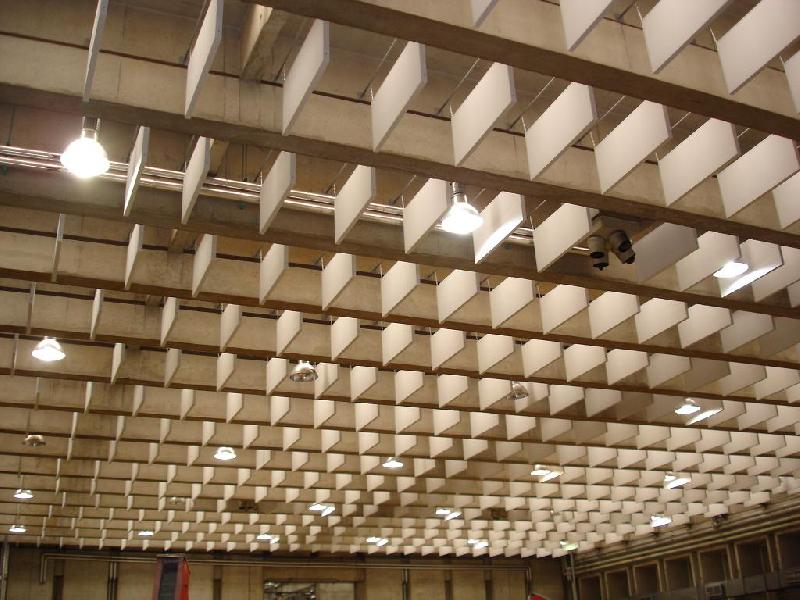 Réseaux de baffles acoustiques ALFACOUSTIC - traitement de réverbérations pour correction sonore_0
