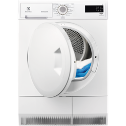 Sèche-linge à condensation NEDC2086PDWN - OptiSense - Rotation alternée pour repassage facilité_0