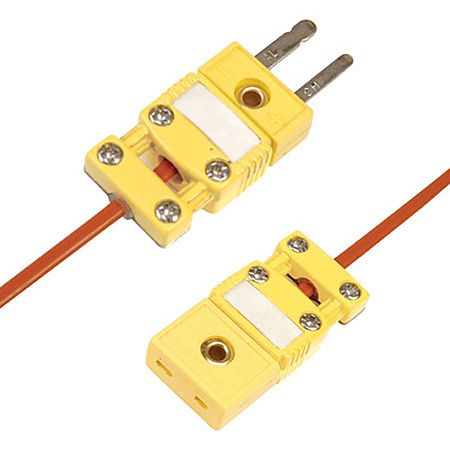 Smpw-cc series - connecteur pour thermocouple - omega  - vec 2 broches plates et serre-câble_0