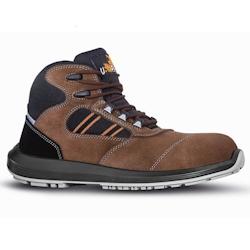 U-Power - Chaussures de sécurité hautes sans métal BONDE - Environnements humides - S3 SRC ESD Marron Taille 46 - 46 marron matière synthétique 8_0