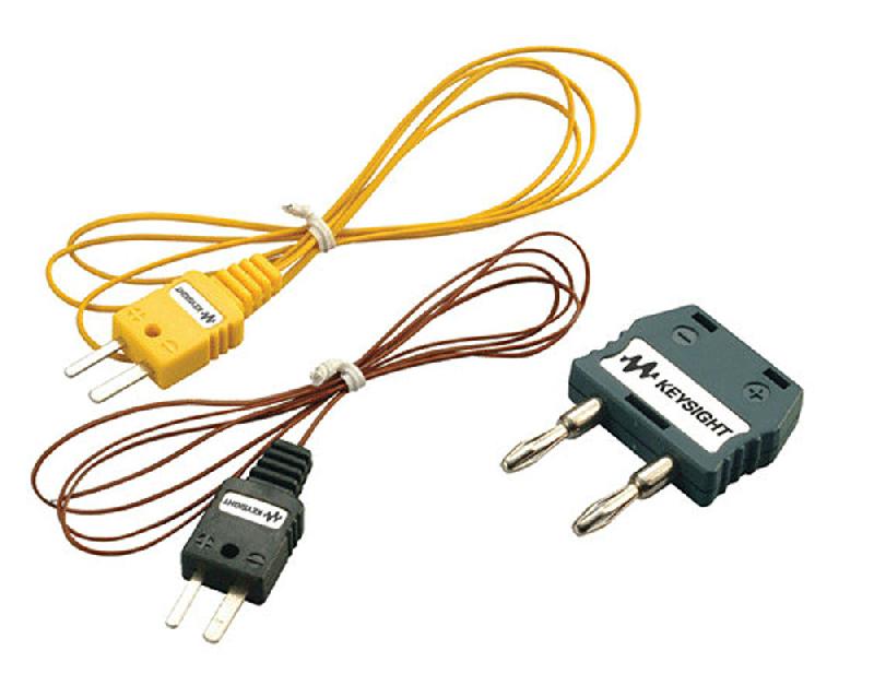 U1180A - Kit de thermocouples pour multimètres numériques Keysight U1250A avec adaptateur et thermocouples types J et K_0