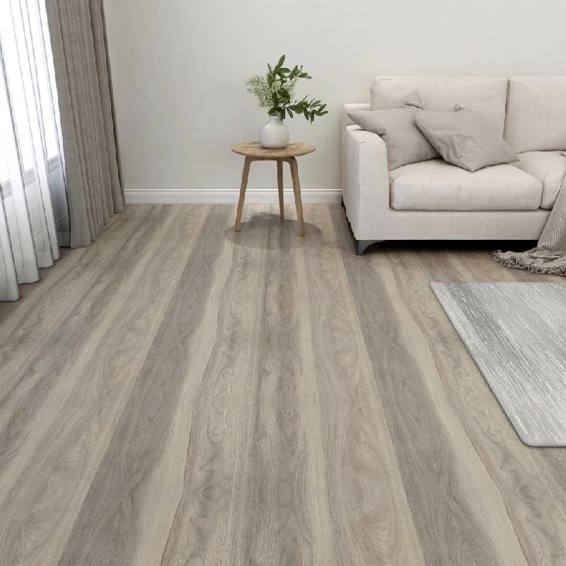 Vidaxl planches de plancher autoadhésives 20 pcs pvc 1,86 m² taupe 330157_0