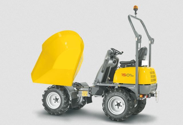 1501 mini-dumper sur pneu - wacker neuson - 1500 kg_0